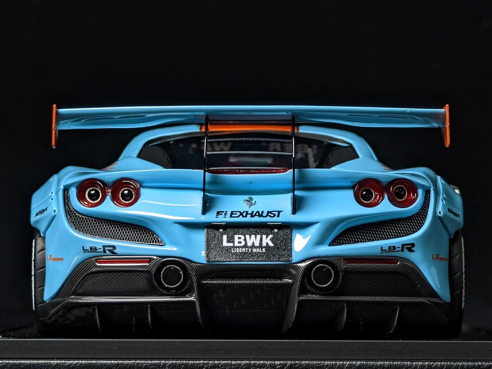 Ferrari F8 GT LBWK (Gulf) [VIP Scale Models] 1/18 scale