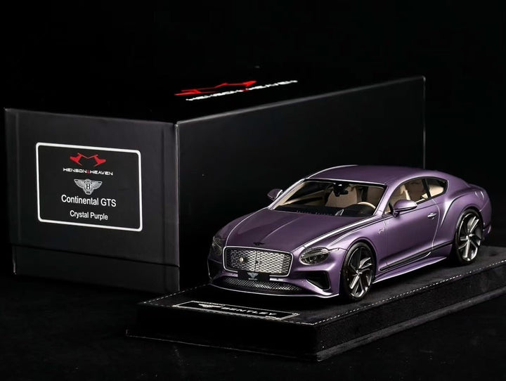 Bentley Continental GTS (Crystal Purple) [Henson&Heaven] 1/18 scale
