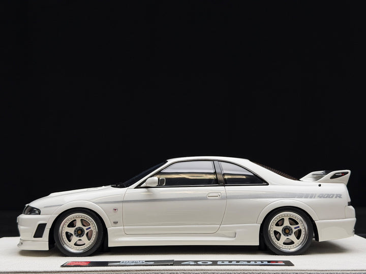 Nissan NISMO 400R 40th Anniversary (White) [Makeup Eidolon] 1/18 scale