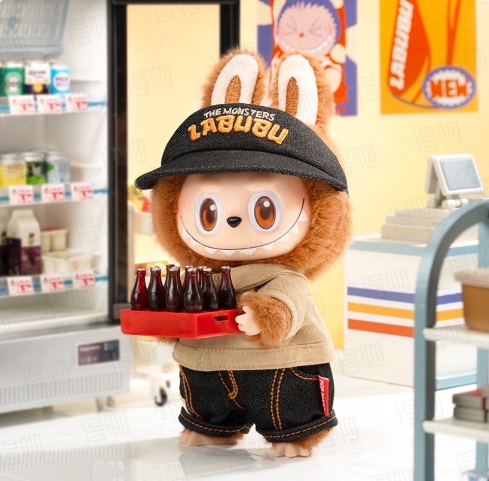 NEW! Authentic Pop Mart Vinyl LABUBU WACKY MART SERIES - Plush Doll
