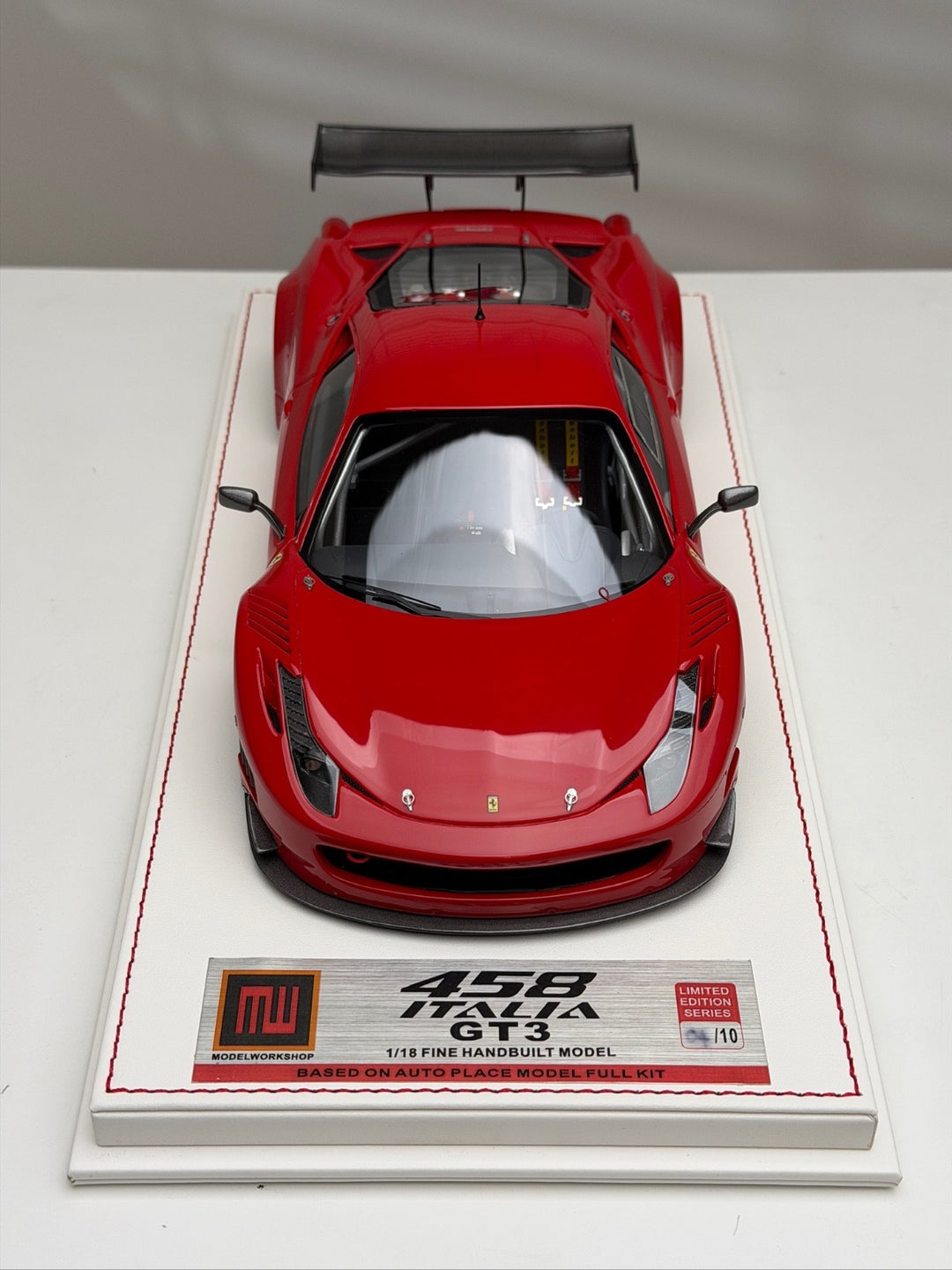 Ferrari 458 Italia GT3 (Rosso Corsa) [APM Model] 1:18 scale