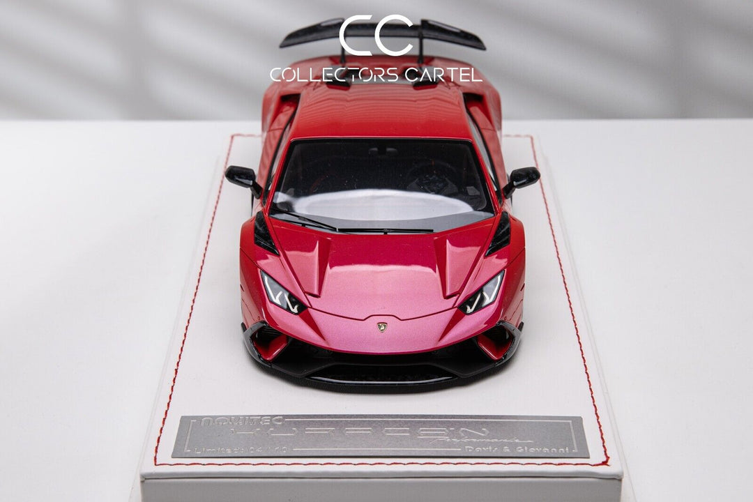Lamborghini Huracan Performante NOVITEC (Red) [Davis & Giovanni] 1/18 scale