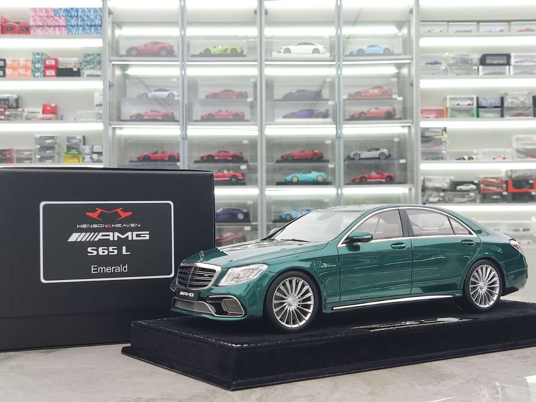 Mercedes-Benz AMG S65 L (Emerald) [Henson&Heaven] 1/18 scale