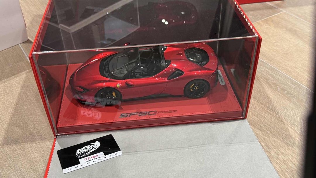 Ferrari SF90 Spider (Metallic Red) [BBR] 1:18 scale