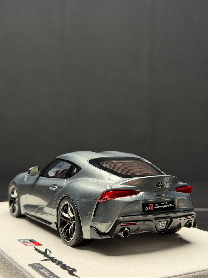 Toyota GR Supra (Dark Silver) [MakeUp] 1/18 scale