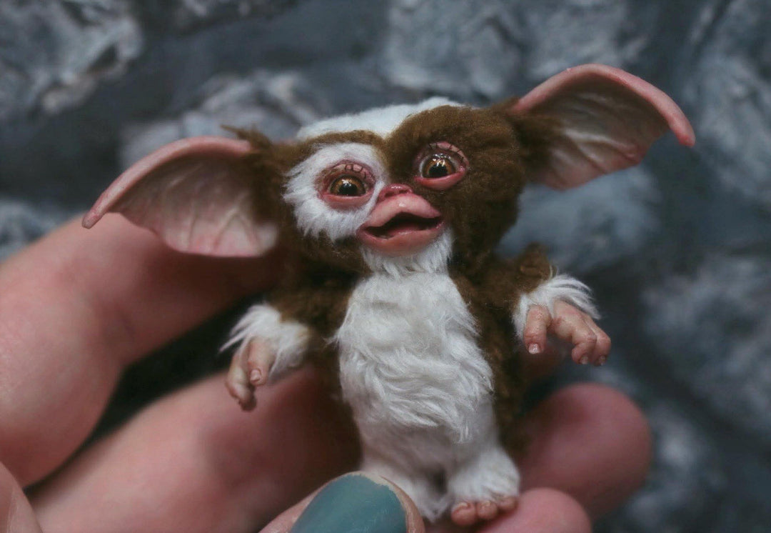 GREMLINS (GIZMO) - By:Rusty Blonde art [1:6 scale] RARE Custom hand Made