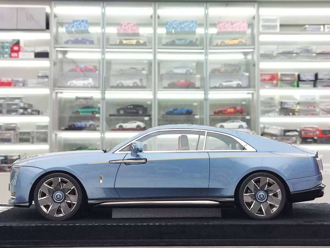 Rolls-Royce Spectre (Metallic Light Blue) [H&H] 1:18 scale