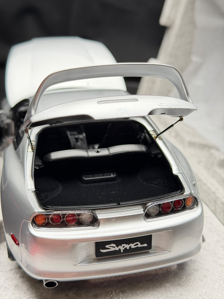 Toyota Supra A80 (Silver) [Whelart Collection] 1:18 scale