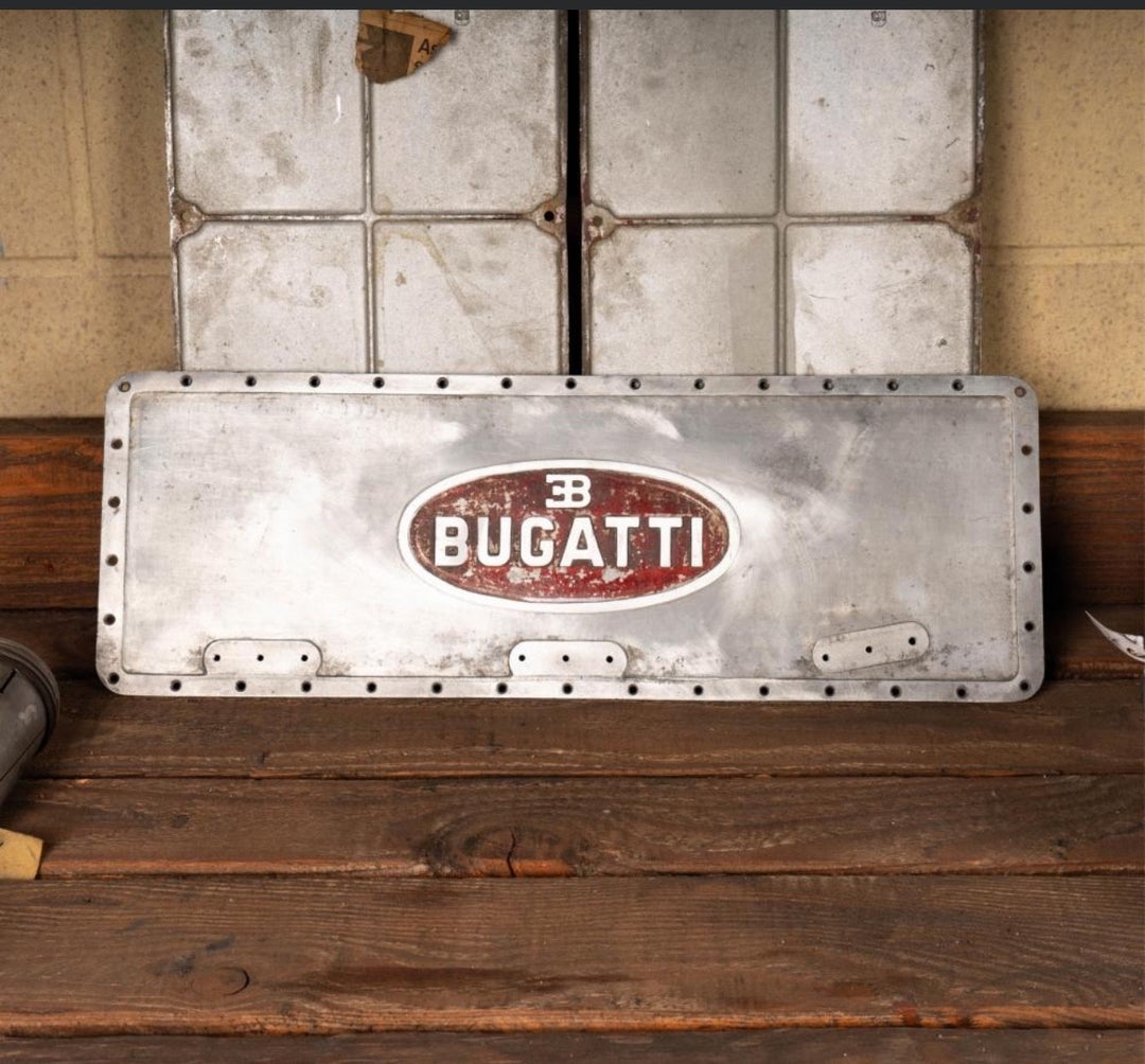 1920-1930s Real Bugatti Engine Cover
