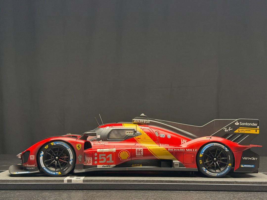 Ferrari 499P (2023 Le Mans GP Winner - Dirty Version) [BBR] 1:12 scale