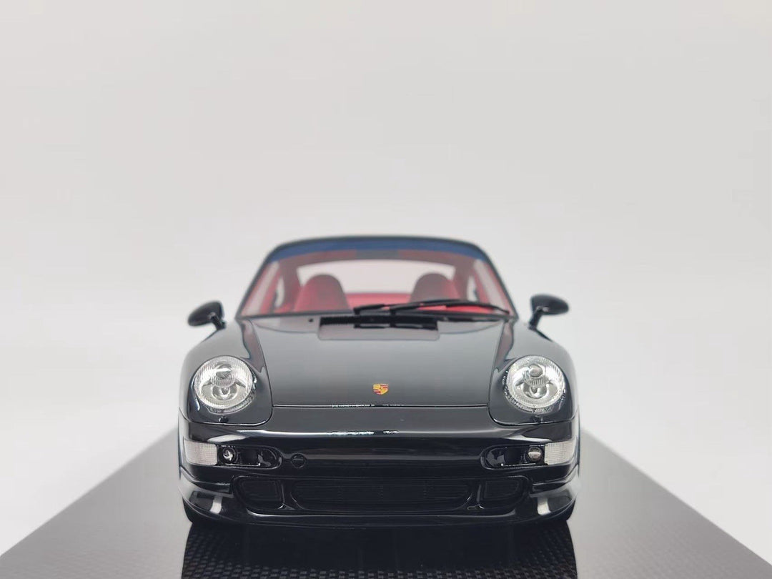 Porsche 911 Turbo S (Black) [Dino Model] 1/18 scale