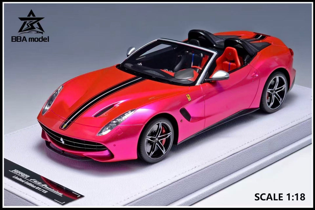 Ferrari F60 America (Flash Pink) [BBA Model] 1/18 scale