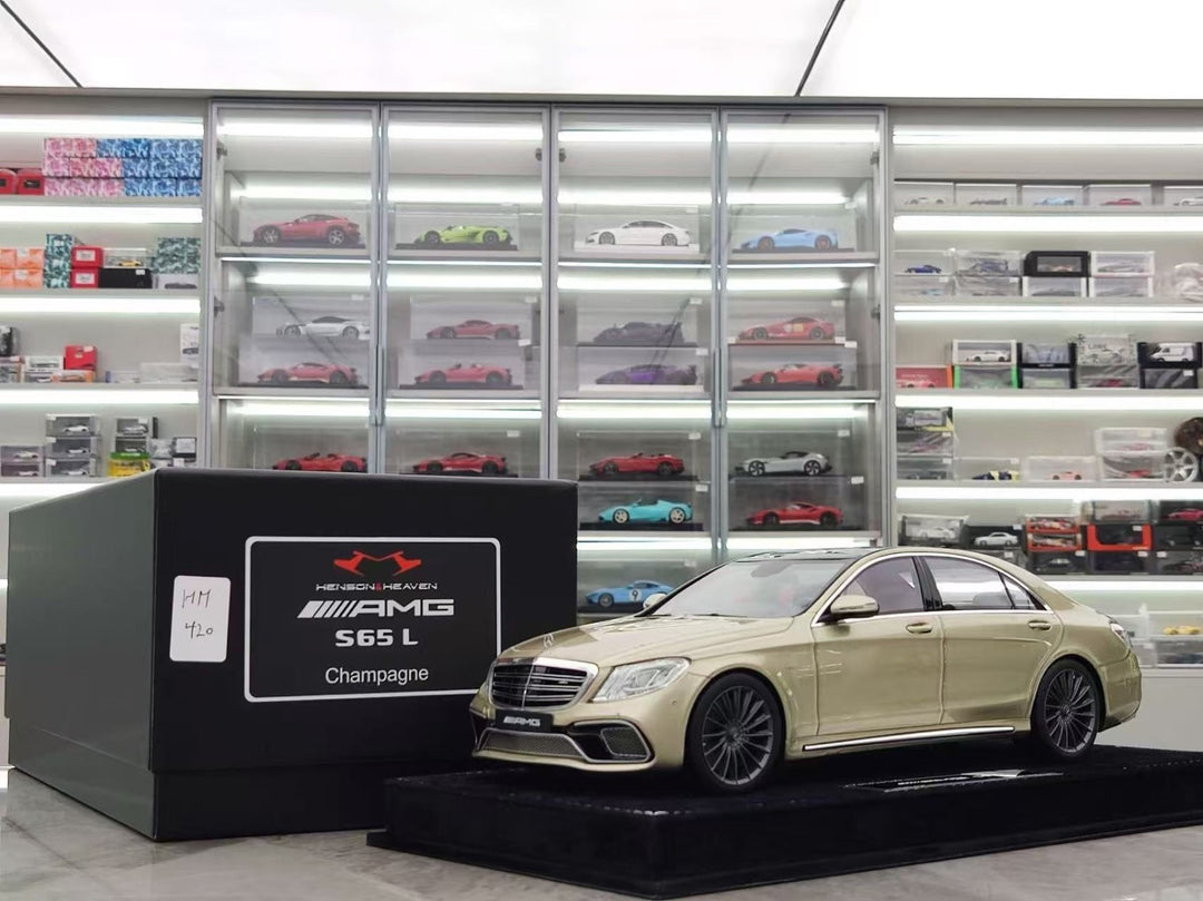 Mercedes-Benz AMG S65 L (Champagne) [Henson&Heaven] 1/18 scale