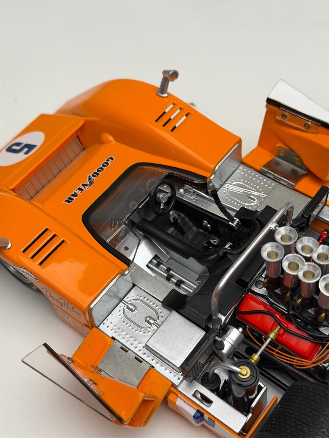 1969 McLaren M8A Can Am Series (Orange #5) [GMP] 1:18 scale