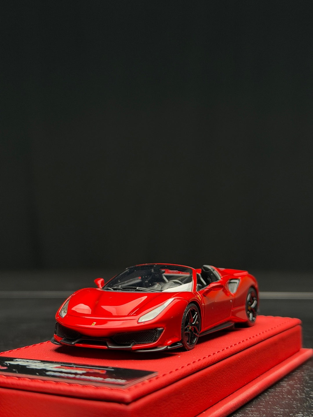 Ferrari 488 Pista Spider (Metallic Red) [BBR Executive] 1:43 scale