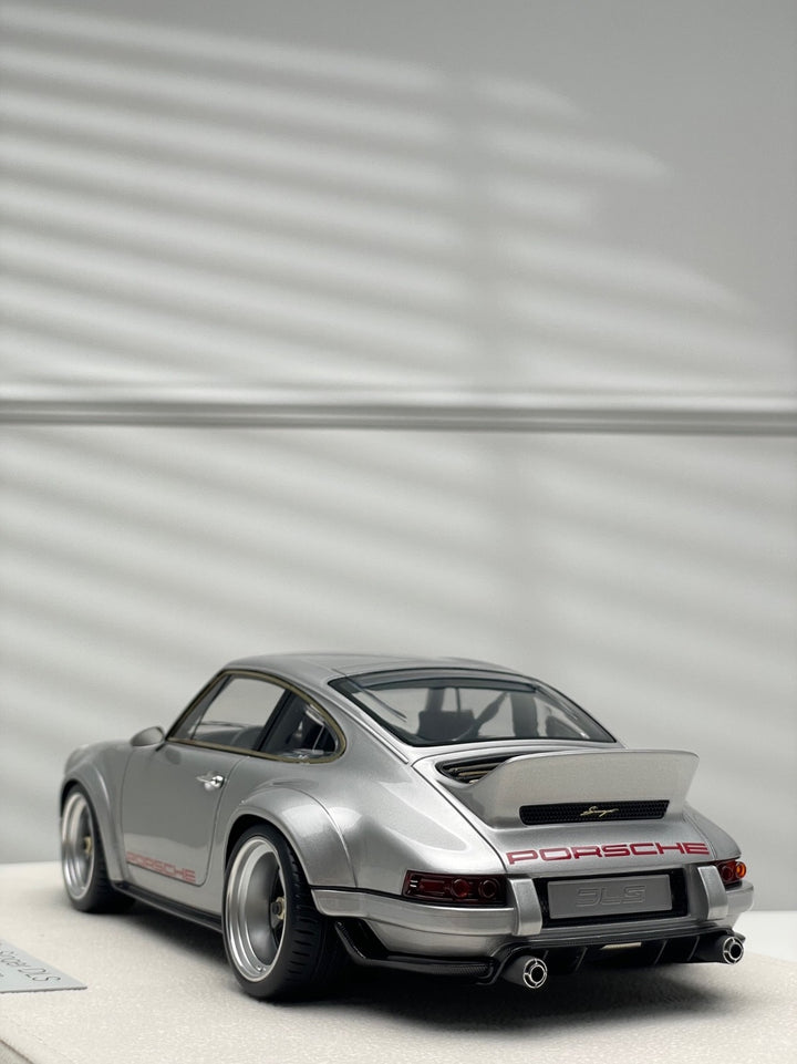 Porsche 911 Singer DLS ("Racer X" Silver) [Make up Eidolon] 1/18 scale