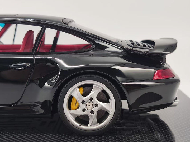 Porsche 911 Turbo S (Black) [Dino Model] 1/18 scale