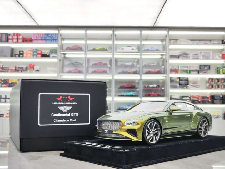 Bentley Continental GTS (Chameleon Gold) [Henson&Heaven] 1/18 scale