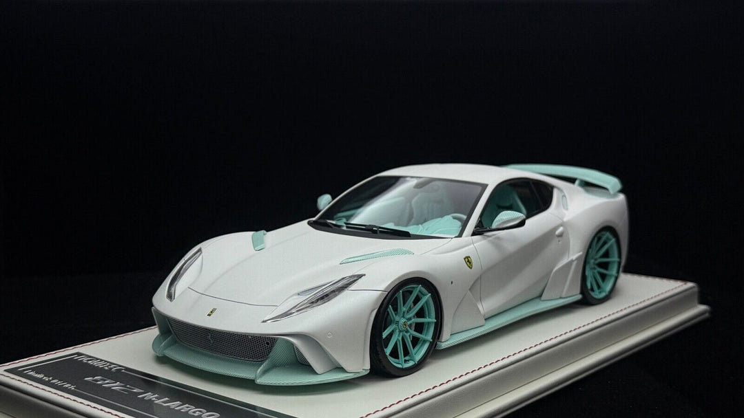 Ferrari 812 N-LARGO NOVITEC (Matt White) [Davis & Giovanni] 1:18 scale 1 OF 1