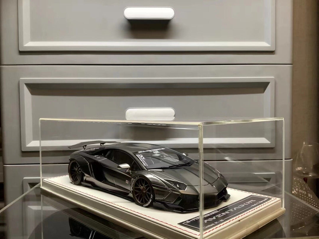 Lamborghini Aventador LBWK (Matt Chrome Silver) [Davis & Giovanni] 1/18 scale