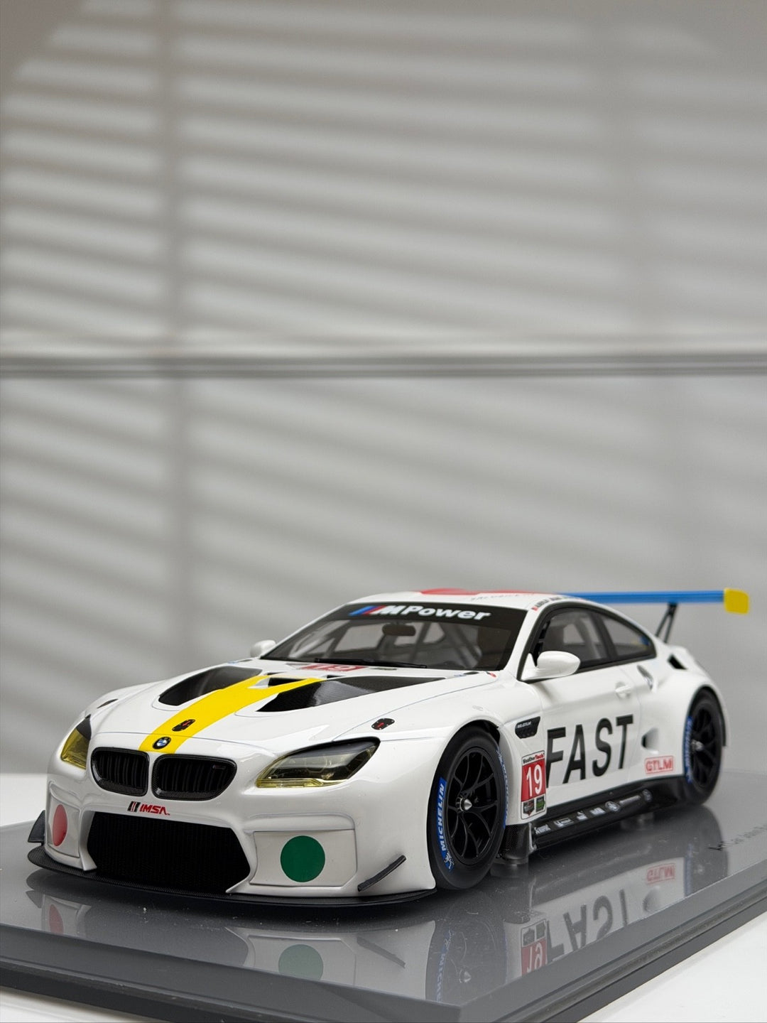 BMW M6 GTLM (John Baldessari - Art Car) [MINICHAMPS] 1/18 scale