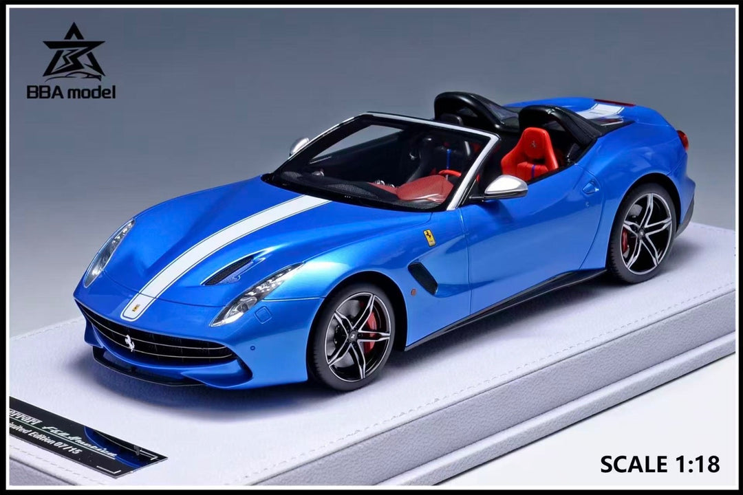 Ferrari F60 America (Blue/ White Stripe) [BBA Model] 1/18 scale
