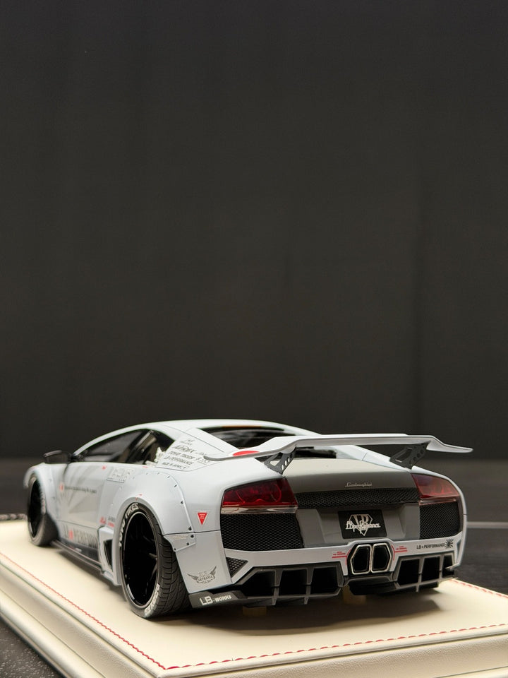 Lamborghini Murcielago LBWK (Matte Gray) [Davis & Giovanni] 1:18 scale