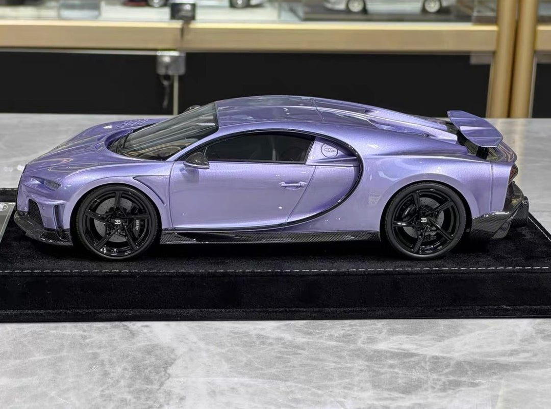 Bugatti Chiron Super Sport (Metallic Light Purple) [Henson&Heaven] 1/18 scale