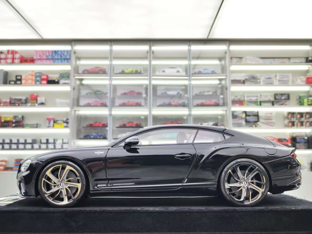 Bentley Continental GTS (Diamond Black) [Henson&Heaven] 1/18 scale