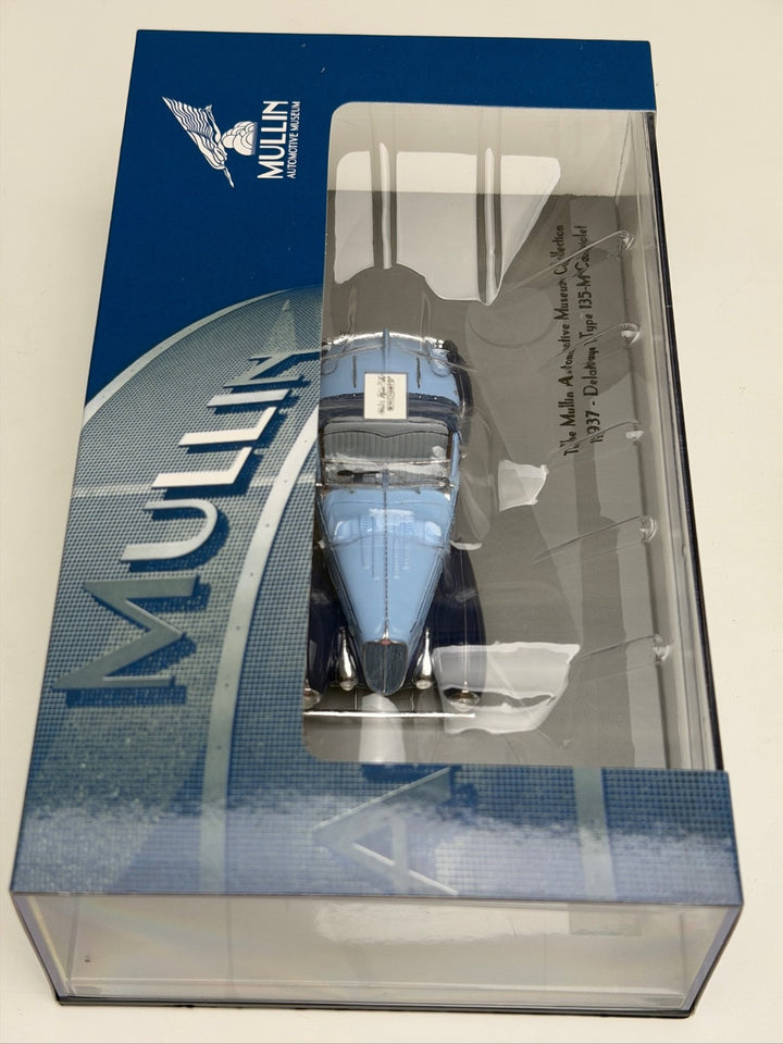 1937 Delahaye Type 135-M Cabriolet (Blue) [MINICHAMPS] 1/43 scale