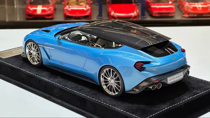 Aston Martin Vanquish Zagato (Metallic Blue) [Henson&Heaven] 1/18 scale