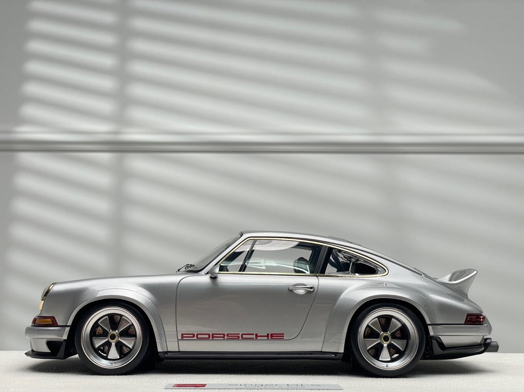 Porsche 911 Singer DLS ("Racer X" Silver) [Make up Eidolon] 1/18 scale