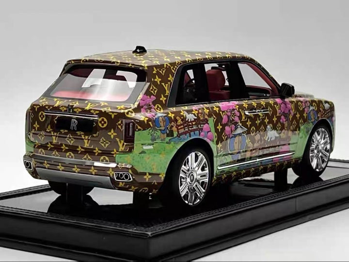 Rolls-Royce Cullinan (Brown LV Monogram) [Henson&Heaven] 1/18 scale