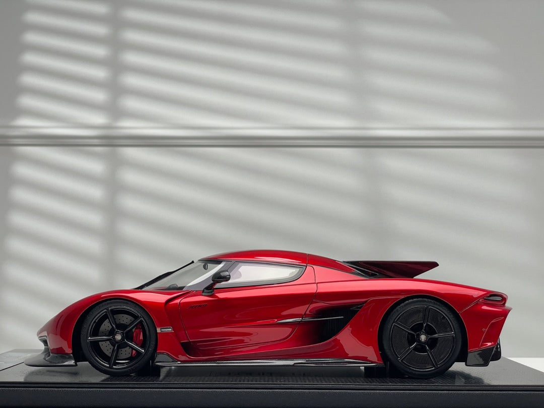 Koenigsegg Jesko Absolut (Red) [FrontiArt] 1/18 scale