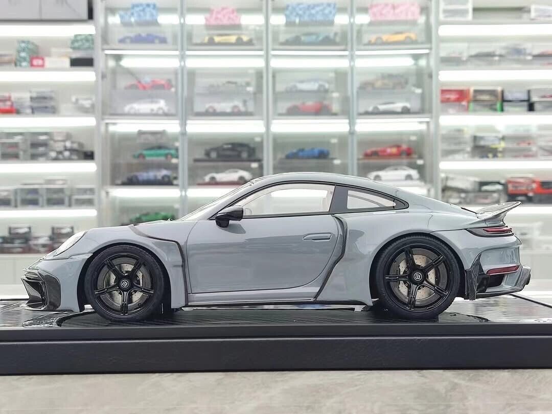 Porsche 911 BRABUS Rocket 900 R (Nardo Gray) [VIP Scale Models] 1/18 scale