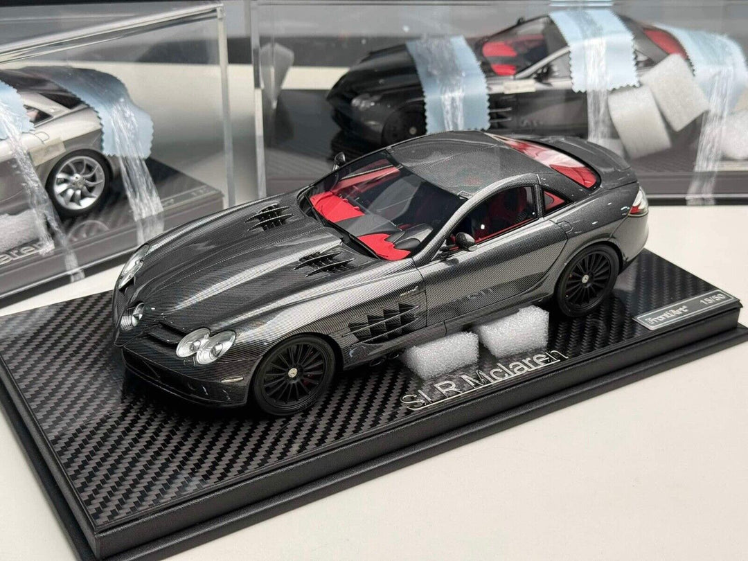 Mercedes-Benz SLR Mclaren (Full Exposed Carbon Fiber) [FrontiArt] 1/18 scale