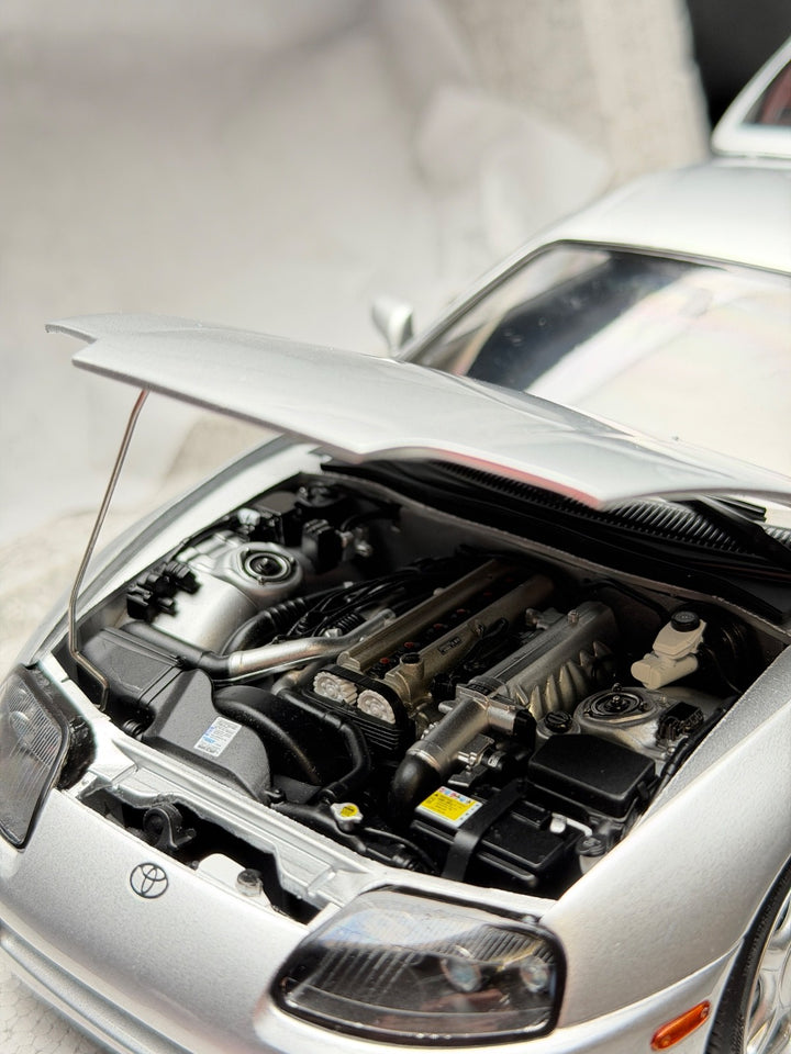 Toyota Supra A80 (Silver) [Whelart Collection] 1:18 scale