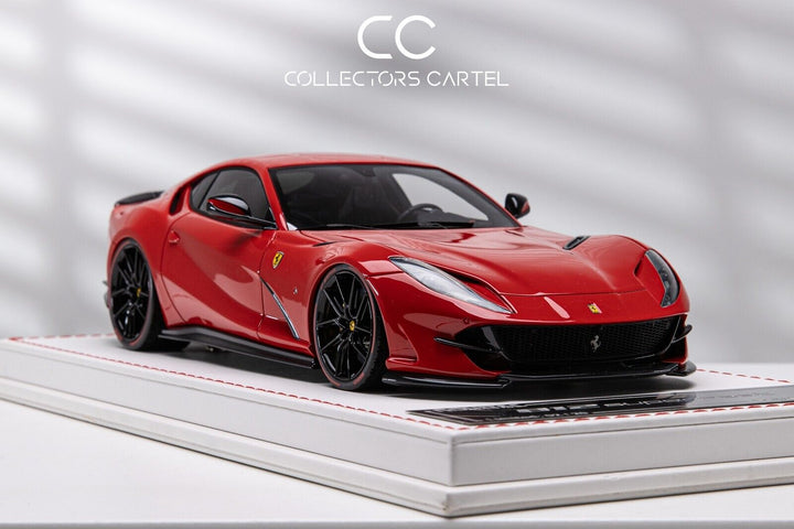 Ferrari 812 Superfast NOVITEC (Rosso Corsa) [Davis & Giovanni] 1/18 scale