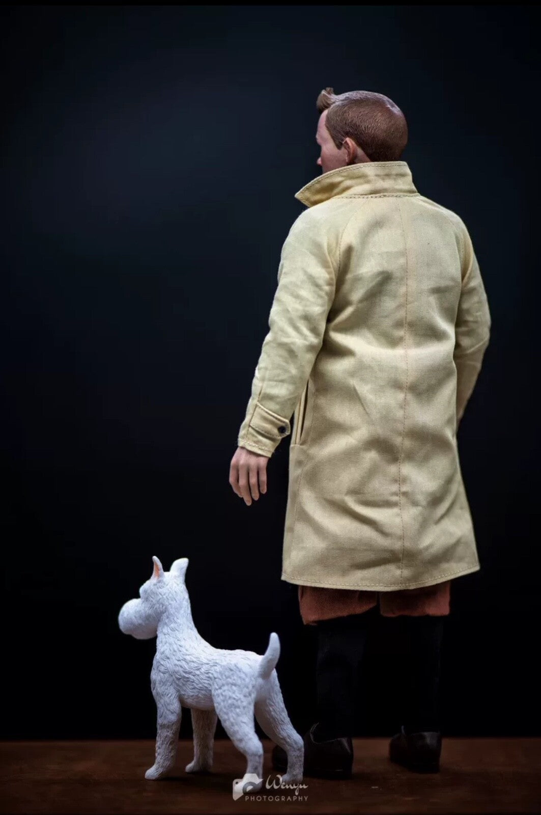 Tintin & Captain Haddock + Detectives (Full Set) - By: ToyMan [1:6 scale] RARE