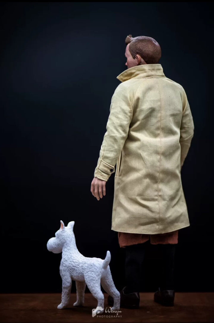 Tintin & Captain Haddock + Detectives (Full Set) - By: ToyMan [1:6 scale] RARE