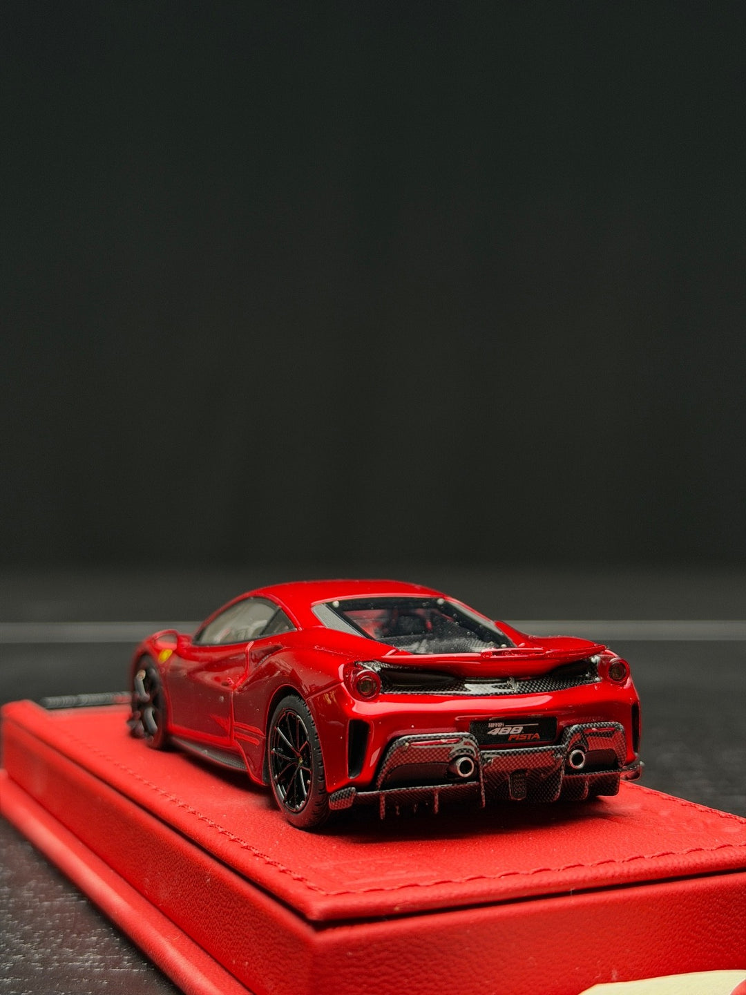 Ferrari 488 Pista (Metallic Red) [BBR Executive] 1:43 scale