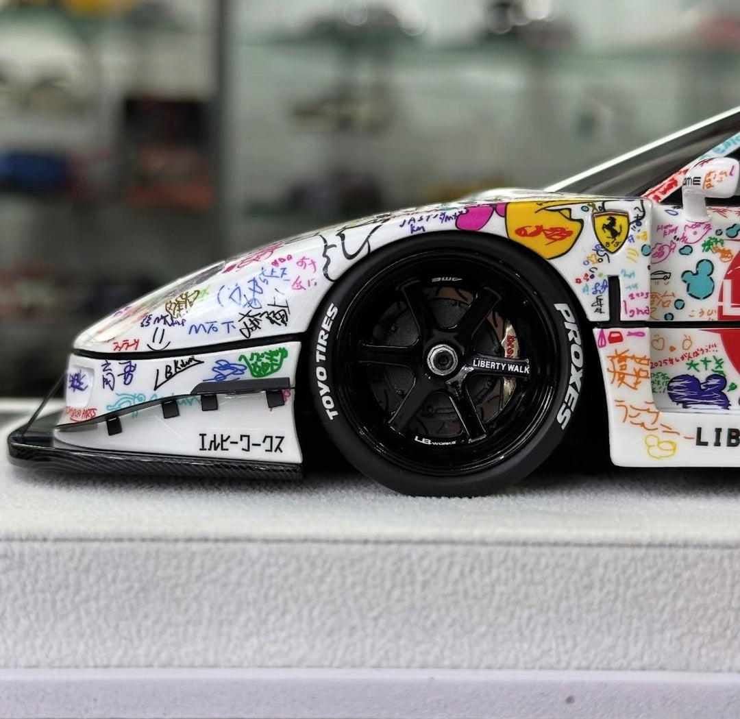 Ferrari F40 LBWK (Signature Edition) [BBA Model] 1:18 scale