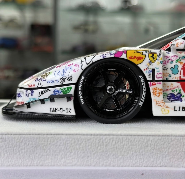 Ferrari F40 LBWK (Signature Edition) [BBA Model] 1:18 scale