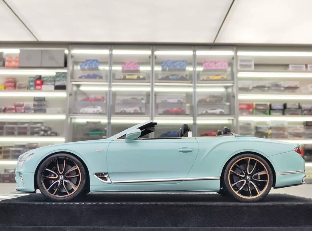 Bentley Continental GTC Speed Edition (Gloss Baby Blue) [H&H] 1:18 scale