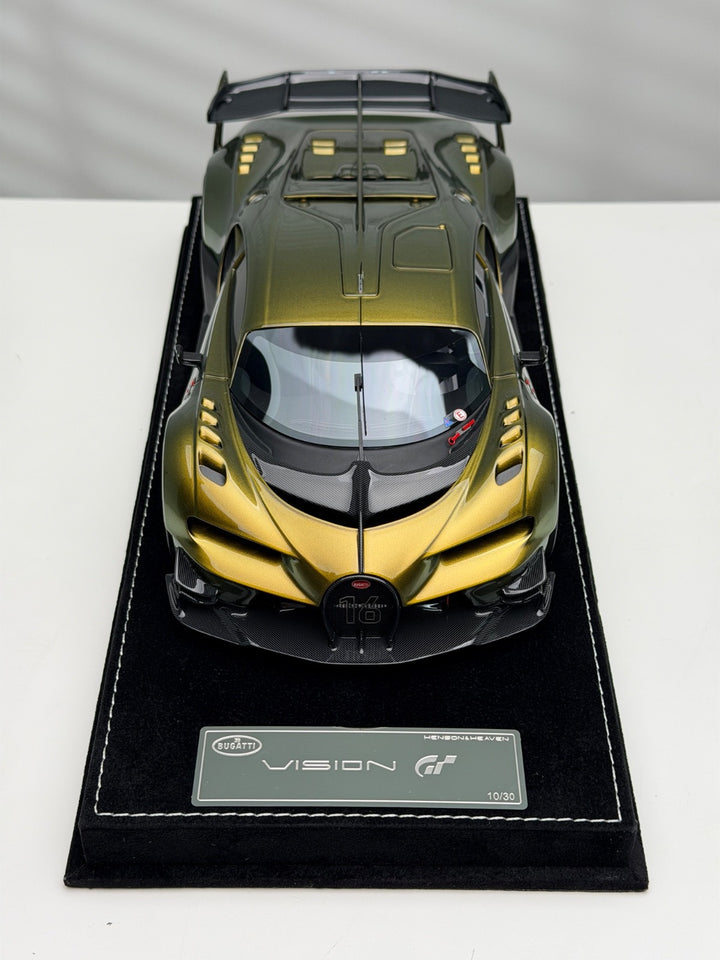 Bugatti Vision GT (Chameleon Green) [Henson&Heaven] 1/18 scale