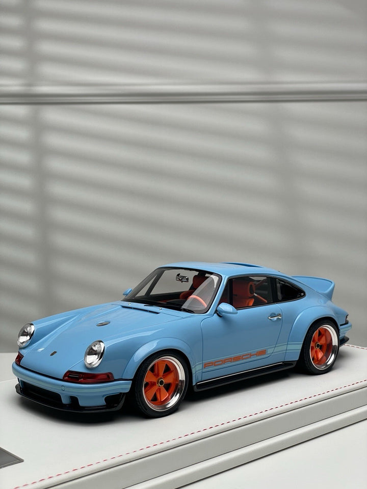 Porsche 911 Singer DLS (Gulf Blue) [IVY] 1/18 scale
