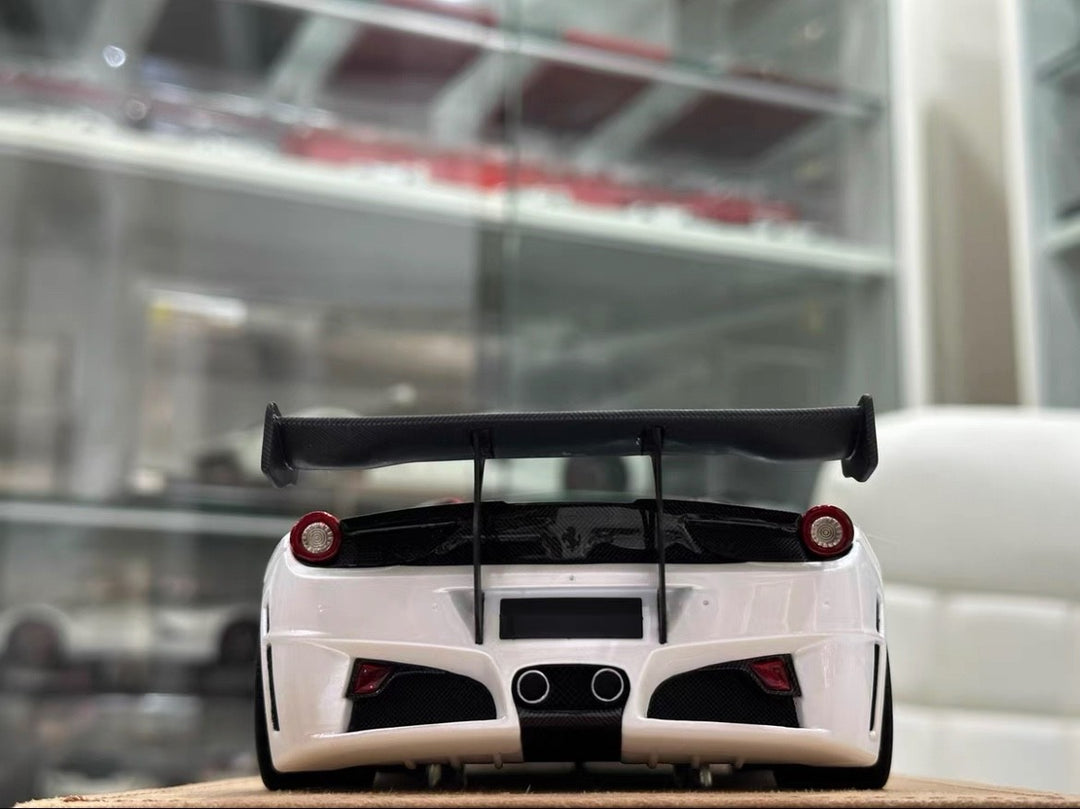 Ferrari 458 Spider SVR (Metallic White) [Veloce] 1:18 scale
