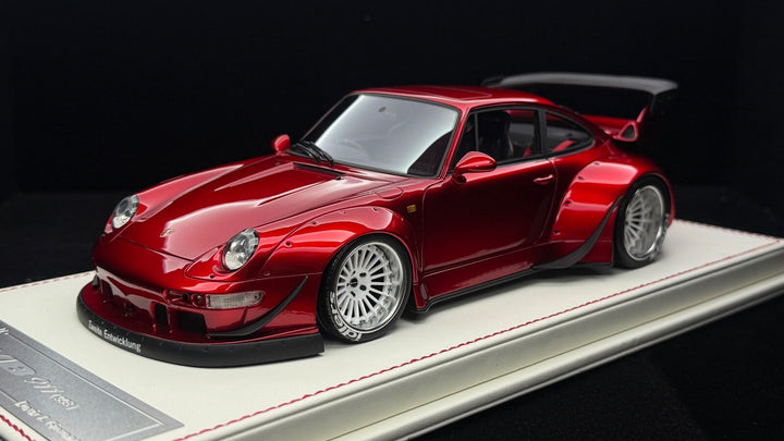 Porsche 911 993 RWB (Candy Red) [Davis & Giovanni] 1/18 scale - 1 OF 1