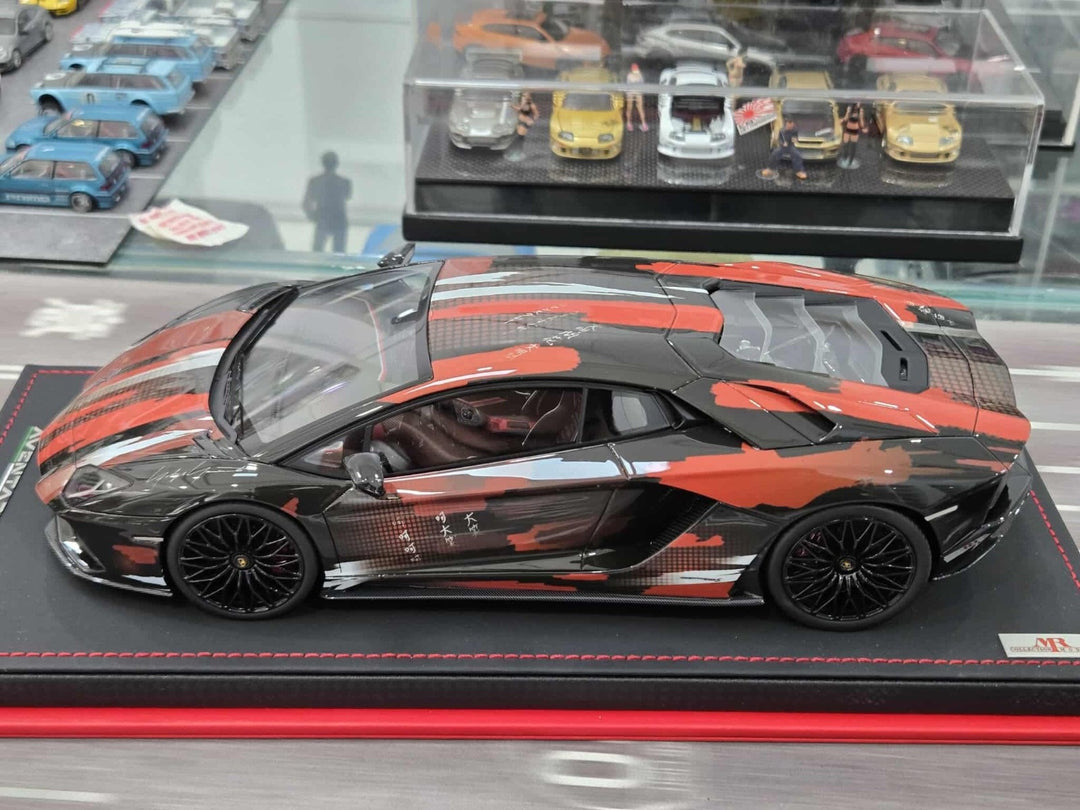Lamborghini Aventador S (Yohji Yamamoto Edition) [MR Collection] 1/18 scale