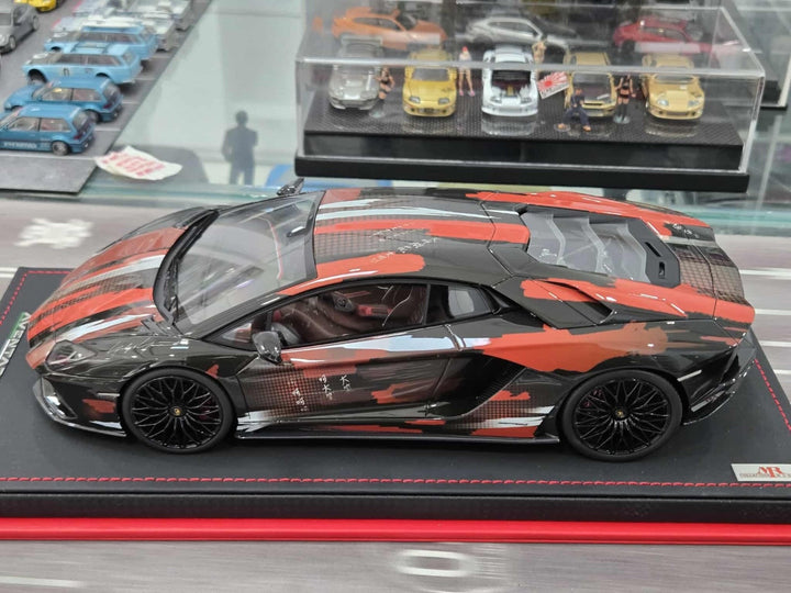 Lamborghini Aventador S (Yohji Yamamoto Edition) [MR Collection] 1/18 scale